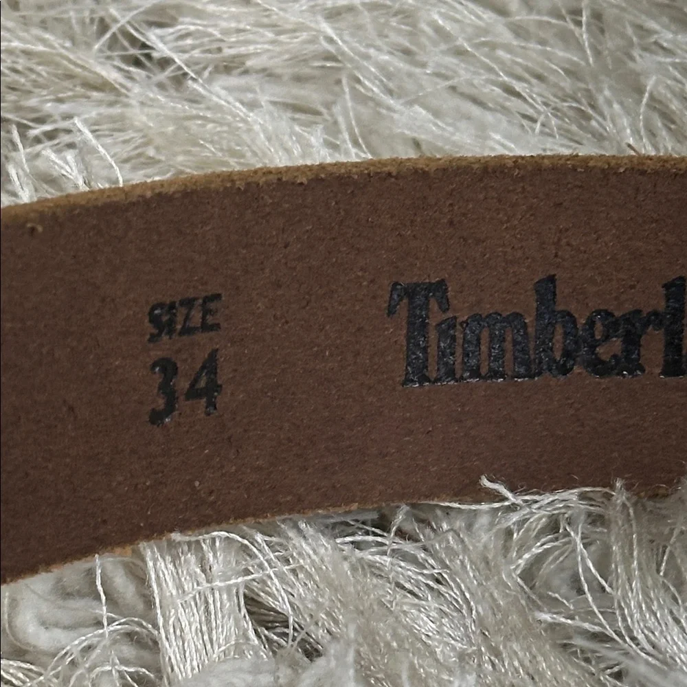 Timberland PRO Men’s Genuine Full Grain Leather Belt Size 34 *Note‎